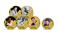 Písně Elvise Presleyho na mincích zušlechtěných 24karátovým zlatem