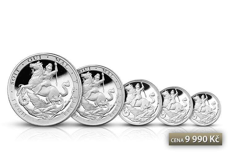 Sada 5 mincí Sovereign