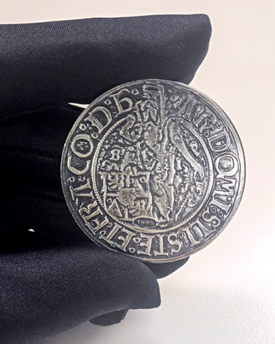 Replika vzácného Jáchymovského tolaru z 16. století