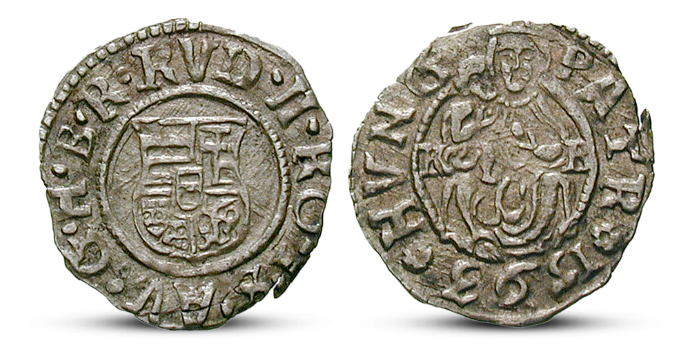 Rudolf II. - historická mince