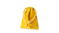 Sametový sáček - žlutý