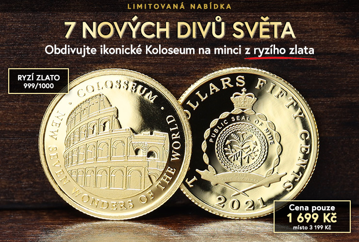 7 NOVÝCH DIVŮ SVĚTA z ryzího zlata