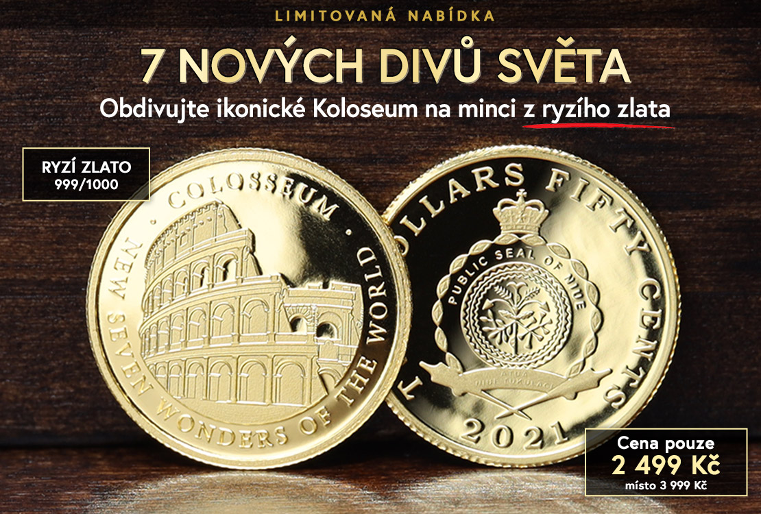 7 NOVÝCH DIVŮ SVĚTA z ryzího zlata
