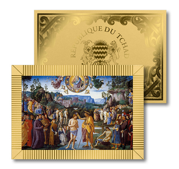 Sixtinská kaple na mincích z ryzího zlata 999/1000