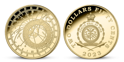 Zlatá pamětní mince Staroměstský orloj 