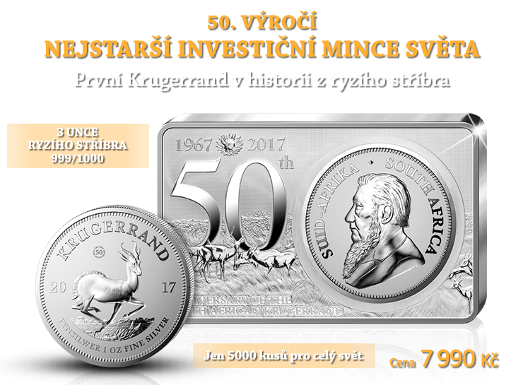 50. výročí nejstarší investiční mince světa