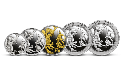 Unikátní sada legendárních stříbrných Sovereignů Unikátní sada legendárních stříbrných Sovereignů