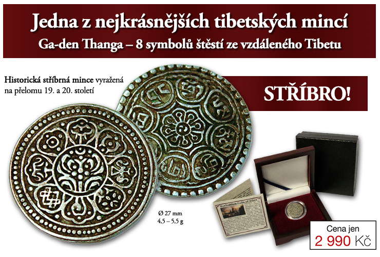 Ga-den Thankga - 8 symbolů štěstí ze vzdáleného Tibetu