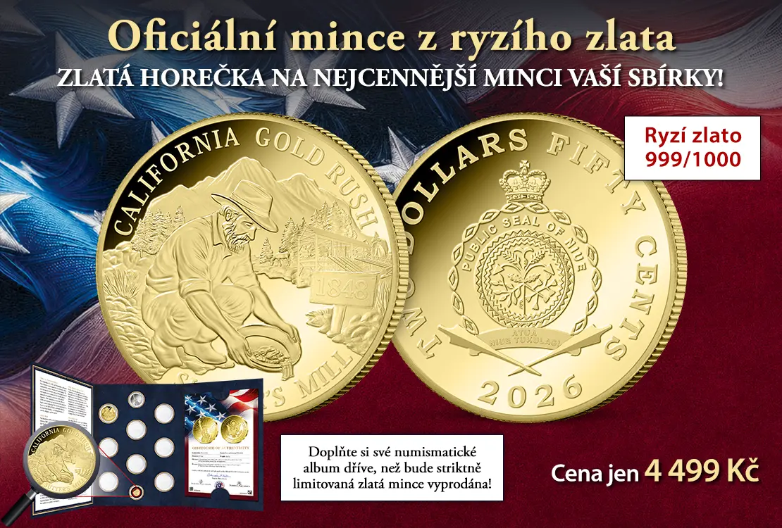 Doplňte si sv&eacute; numismatick&eacute; album