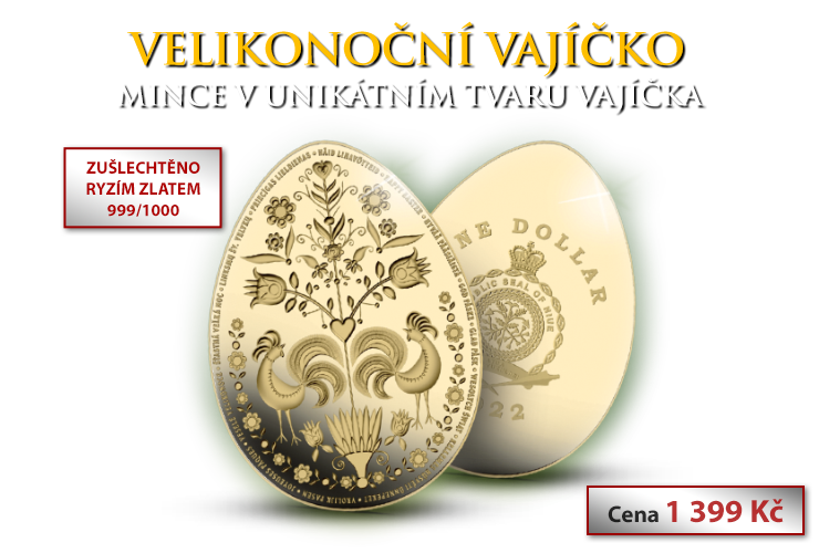 Mince ve tvaru velikonočního vajíčka