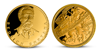 Zlatá medaile Bedřich Smetana 