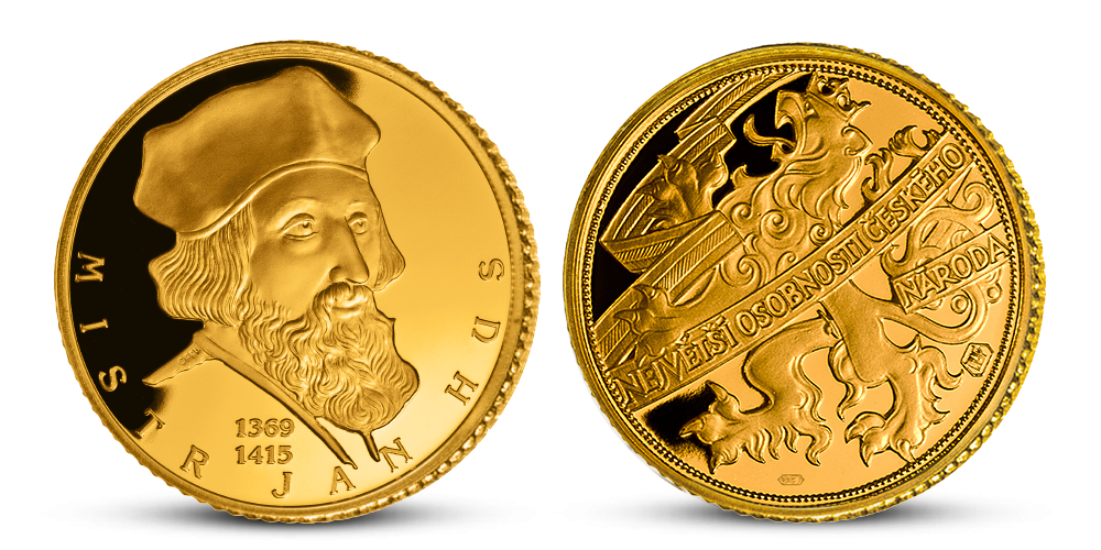 Jan hus na zlaté medaili Jan hus na zlaté medaili