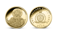Nejznámější vyobrazení Ježíše Krista na minci z ryzího zlata