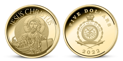 Zlatá mince Pantokrator - Všemohoucí 2022 