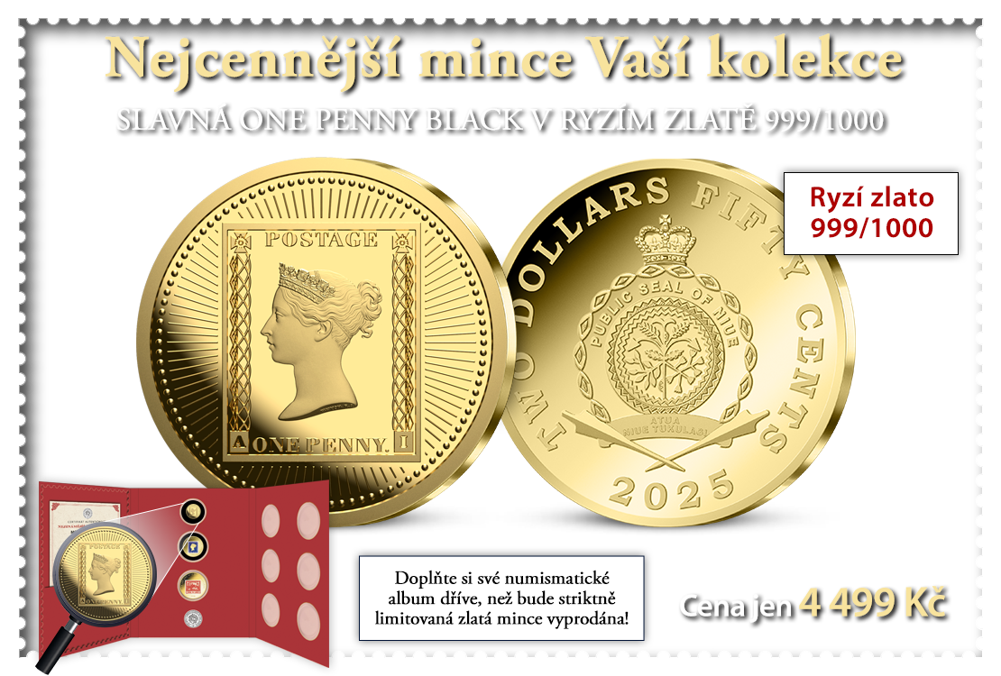 Doplňte si sv&eacute; numismatick&eacute; album