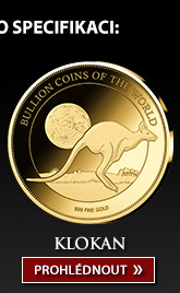 Zlatá mince Klokan