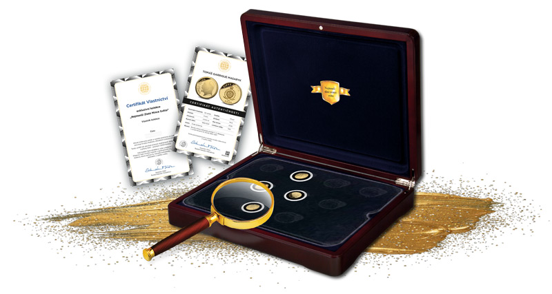 Kolekce Nejmenší zlaté mince světa