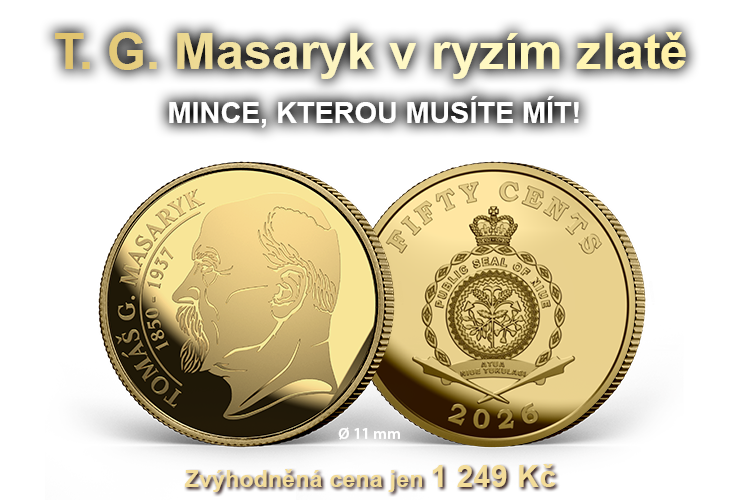 T.G.Masaryk, mince kterou mus&iacute;te m&iacute;t!