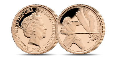 Zlatý Quarter Sovereign 2020 s unikátním výjevem sv. Jiří Zlatý Quarter Sovereign 2020 s unikátním výjevem sv. Jiří